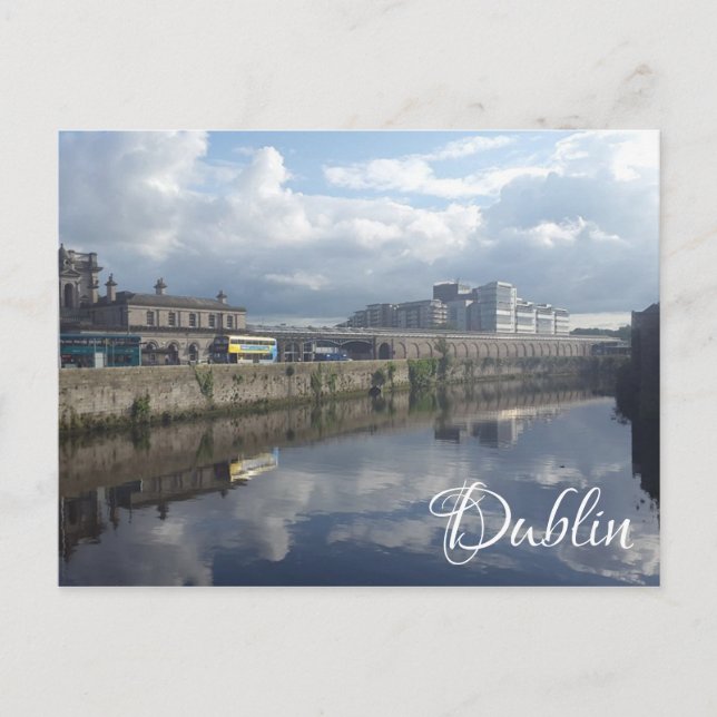 Dublin Postkarte (Vorderseite)