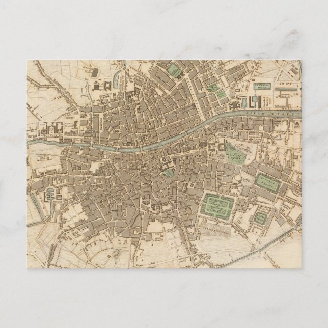 Dublin Postkarte (Vorderseite)