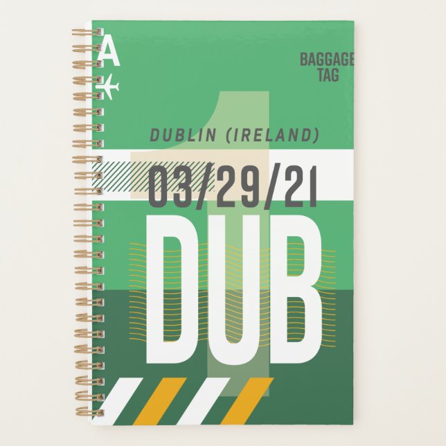 Dublin - Reiseplaner 2026 Planer (Vorderseite)