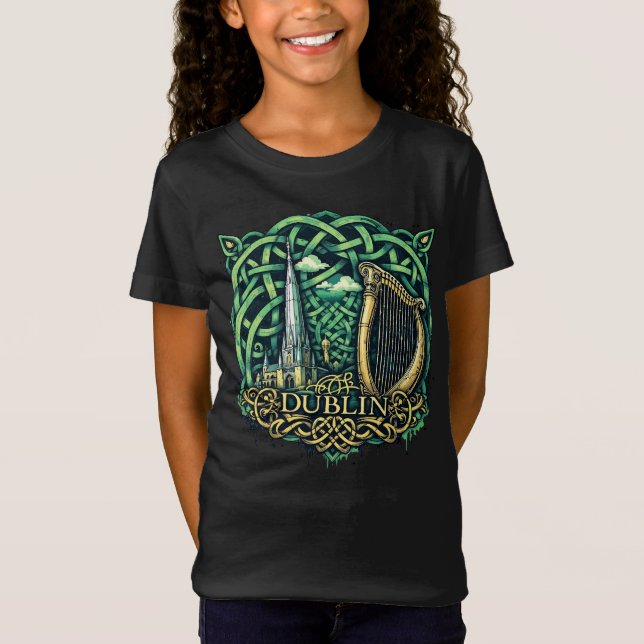 Dublin Republik Irland T-Shirt (Vorderseite)