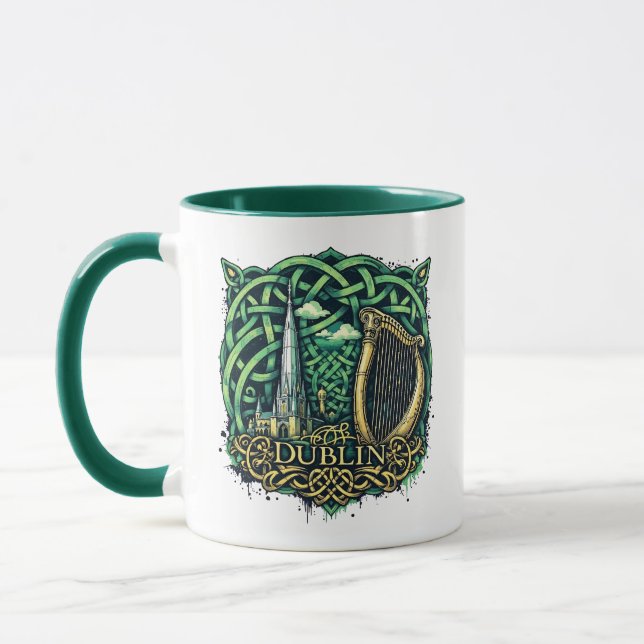 Dublin Republik Irland Tasse (Links)