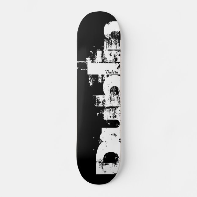 Dublin - Städtischer Stil - Skateboard (Vorderseite)
