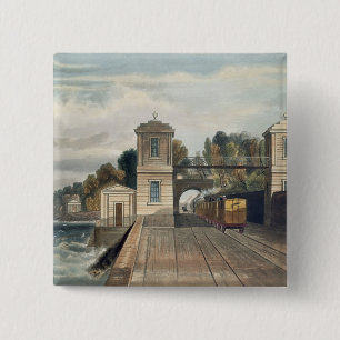 Dublin- und Kingstown-Eisenbahn: Granit-Pavillons Button