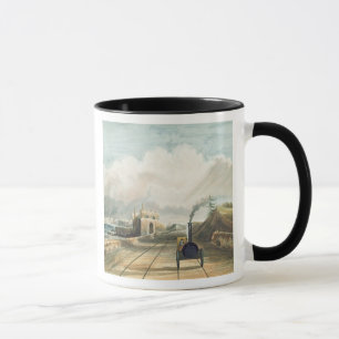 Dublin- und Kingstown-Eisenbahn: Vom Steg Tasse