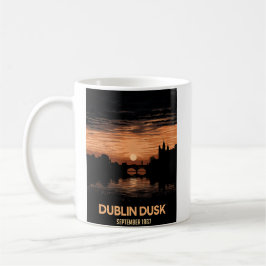 Dubliner Abenddämmerung: Zwielicht-Szenen Kaffeetasse