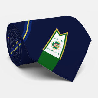 Dubliner (Ohio) Stadtflagge Neck Tie Krawatte