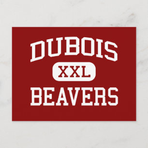 DuBois - Beavers - Gebiet - DuBois Pennsylvania Postkarte