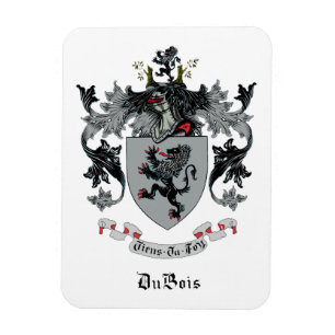 DuBois Familienwappen Magnet