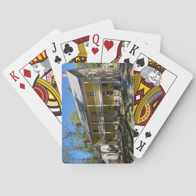 DuBois Family Old Fort Bicycle Playing Cards Spielkarten (Rückseite)