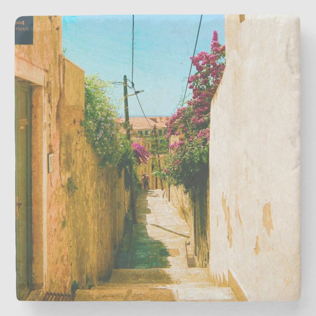 Dubrovnik Allee - Kroatien Steinuntersetzer (Vorderseite)