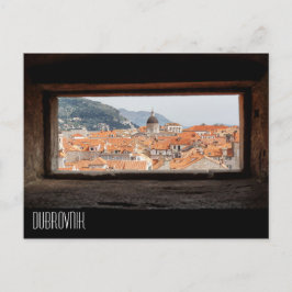 Dubrovnik aus den Stadtmauern Postkarte