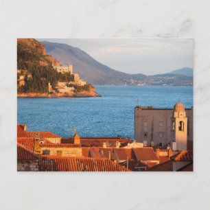 Dubrovnik bei Sunset Postkarte