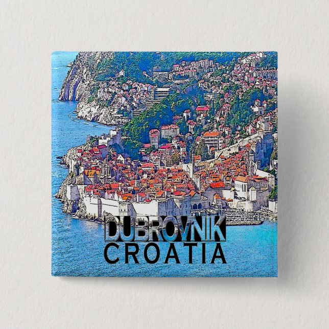 Dubrovnik Button (Vorderseite)