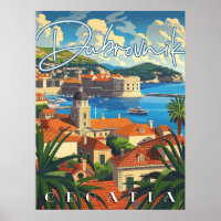 Dubrovnik Croatia Vintage Travel