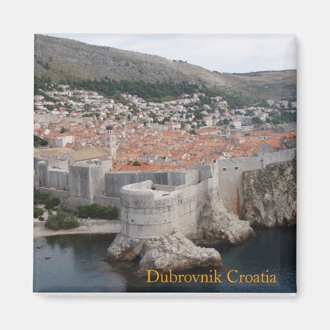 Dubrovnik Croatie Magnet (Devant)