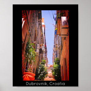 Dubrovnik Inside the Old City Walls II Poster
