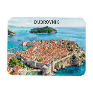 Dubrovnik Kroatien Altstadt Adriatische Küste Stad Magnet