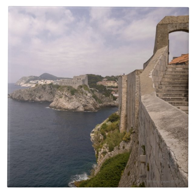 Dubrovnik, Kroatien Fliese (Vorderseite)