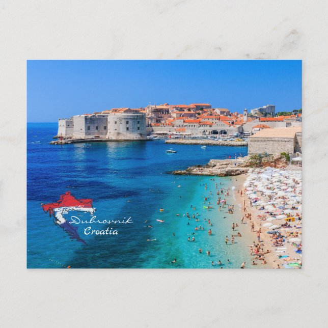 Dubrovnik | Kroatien | Hrvatska | Adria Postkarte (Vorderseite)