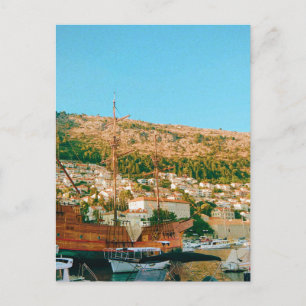 Dubrovnik Kroatien Reise Feiertagspostkarte