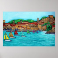 Dubrovnik Regatta Print von Lisa Lorenz