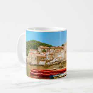 Dubrovnik Reise Kunst Kaffeetasse
