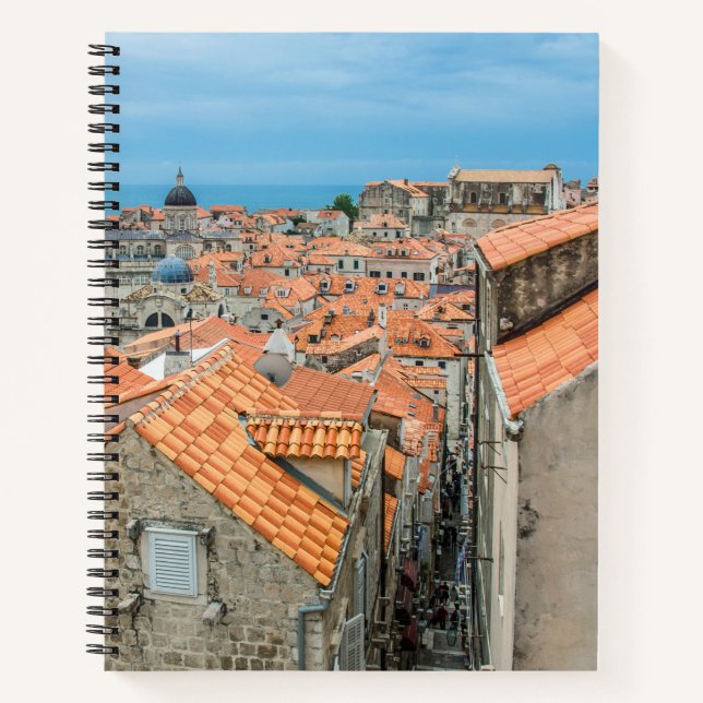 Dubrovnik Stadtzentrum Notizbuch (Vorderseite)