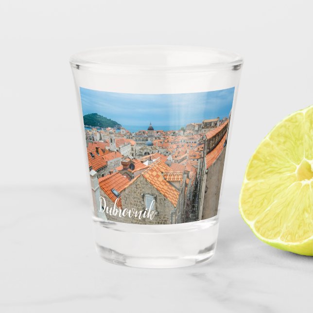 Dubrovnik Stadtzentrum Schnapsglas (Vorderseite)