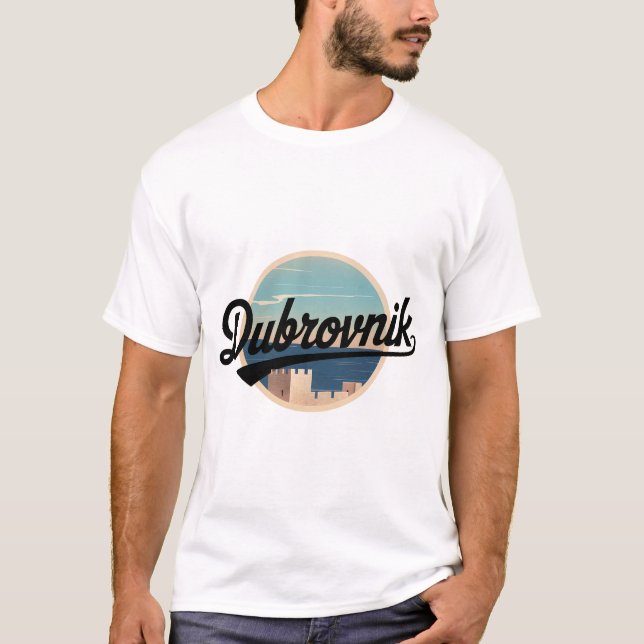 Dubrovnik Vintag T-Shirt (Vorderseite)