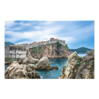 Dubrovnik Wände Blick aufs Meer