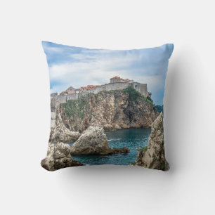 Dubrovnik Wände Blick aufs Meer Kissen