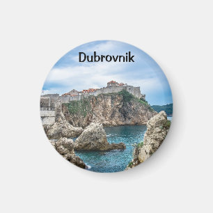 Dubrovnik Wände Blick aufs Meer Magnet