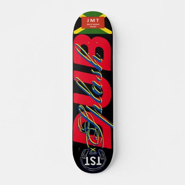 DUBSPLASH  JMT Skateboard, 7¾" Deck Skateboard (Vorne)