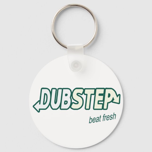 DUBSTEP Beat Frisch Schlüsselanhänger (Vorderseite)
