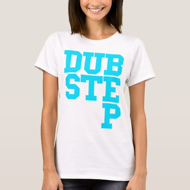 Dubstep Blockletter T-Shirt (Vorderseite)