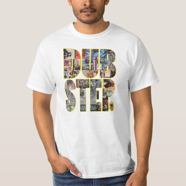 dubstep Collage T-Shirt (Vorderseite)