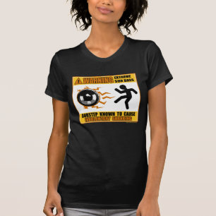 DUBSTEP, das extremen Baß warnt T-Shirt