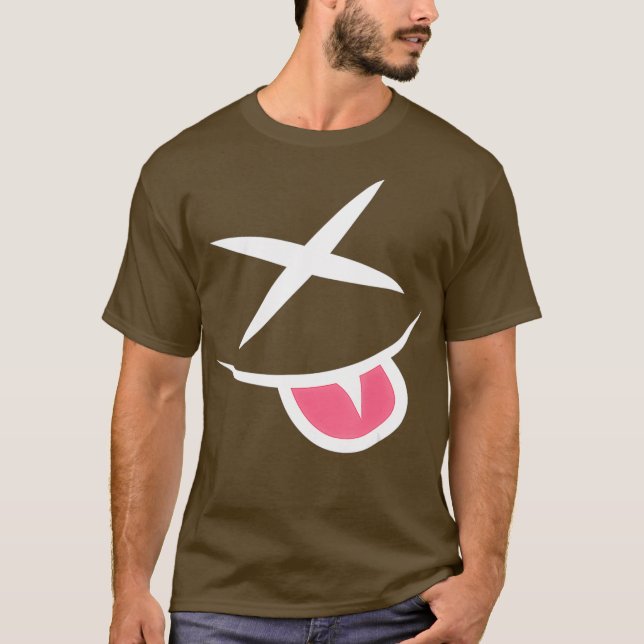 Dubstep EDM Emoticon Dubstep Music Lover T-Shirt (Vorderseite)