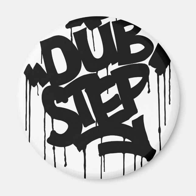 Dubstep FatCap Black Magnet (Vorne)