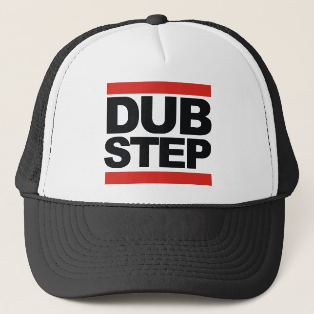 Dubstep Fernlastfahrer Truckerkappe (Vorderseite)