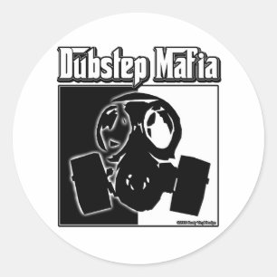DUBSTEP Mafia Dub Step Musik - Kleidung für Dubste Runder Aufkleber