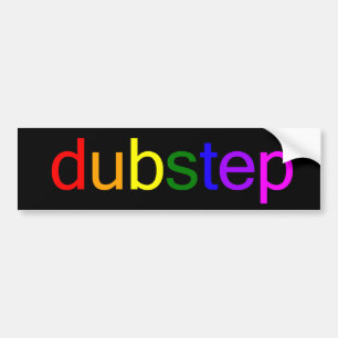 Dubstep Spektrum-Schwarz-Autoaufkleber Autoaufkleber