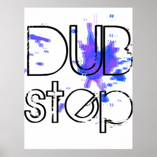 DubStep Spritzer Poster
