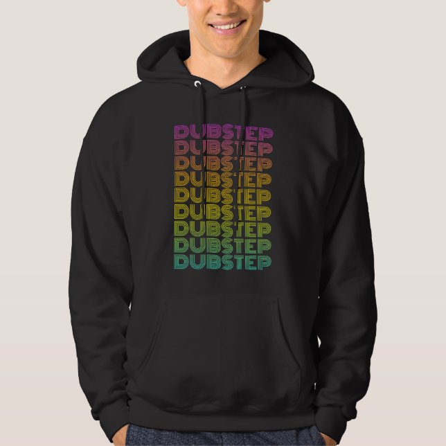 Dubstep Techno Music DJ Sound Engineer Raver Hoodie (Vorderseite)