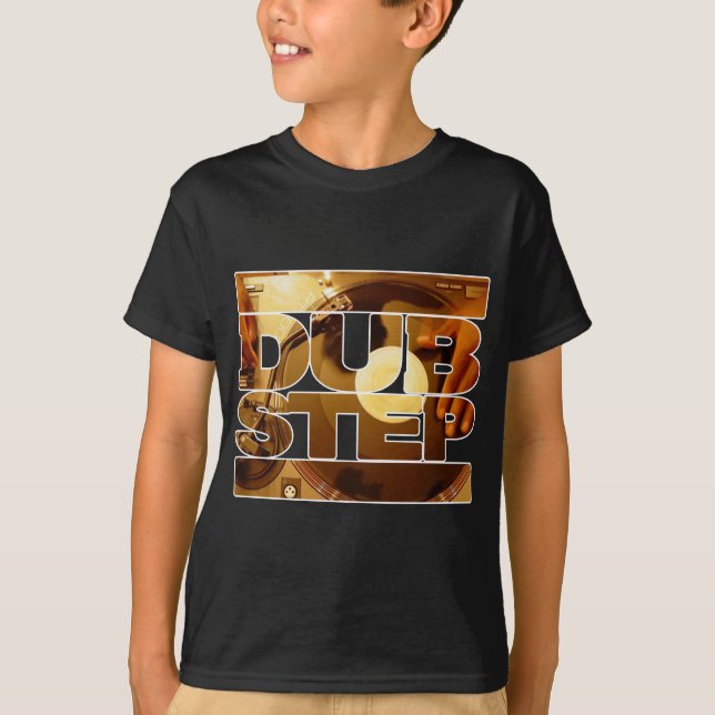 DUBSTEP Vinyldubplates T-Shirt (Vorderseite)