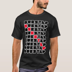 Dubstep WAND-Mädchen-Typen Dubstep Musik T-Shirt
