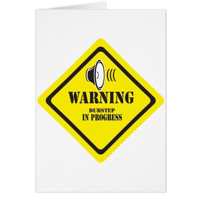 Dubstep-Warnung (Vorne)