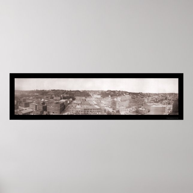 Dubuque, IA-Foto 1907 Poster (Vorne)