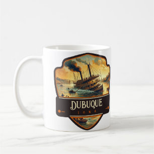 Dubuque, Iowa Vintage Kaffeetasse
