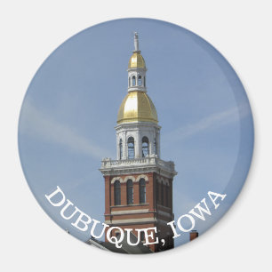 Dubuque. Magnet souvenir Iowa